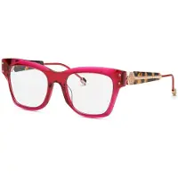 Philipp Plein Lunettes de Vue - - VPP125S - Rosso trasparente - Acétate - 52/19/140
