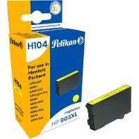 Pelikan Encre rechargée 1071170813 remplace hp 903XL jaune