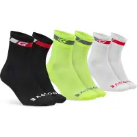 Gripgrab Regular Socks 3 Units Multicolore EU 44-47 Homme,Femme