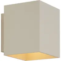 QAZQA Applique murale moderne beige G9 carrée - Sola