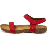Art pour femme. 111193108003_008 Sandales en cuir 1119 I Breathe rouge (38), Plat, Velcro, Casuel