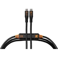 Tether Tools TetherPro Optima 10G USB-C, 15' (4,6m), noir droit