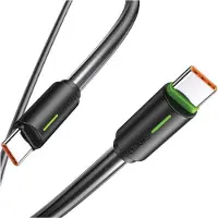 Usams Kabel Usb-C/Usb-C 1M Sj73460W Czarny/Black Yu Series Sj734Usb01 (Us-Sj734)