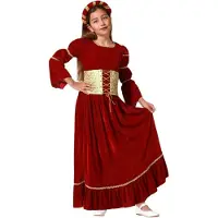 Atosa Déguisement De Fille Medieval Queen