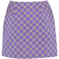 Giorgio Di Mare Jupe jaune / violet foncé