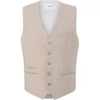 s.Oliver Black Label Gilet de costume beige clair