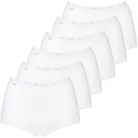 Sloggi Slip noir / blanc