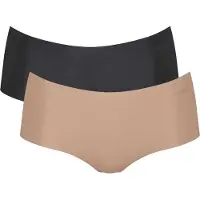 Sloggi Culotte 'ZERO Microfibre 2.0' noisette / noir