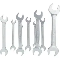Ks Tools Jeu de clés à fourche double 10 pcs. 8-32mm (10 mm, 12 mm, 13 mm, 14 mm, 15 mm, 16 mm, 17 mm, 18 mm, 19 mm, 20 mm, 21 mm, 22 mm, 23 mm, 24 mm, 27 mm, 30 mm, 32 mm, 8 mm)