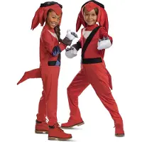 Disguise Knuckles (104 Cm) Custom Rouge Enfants