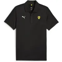 Puma Ferrari Race Short Sleeve Polo Noir S