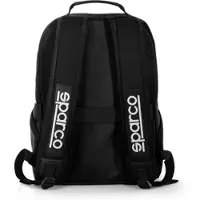 Sparco 016440NRNR Sac à dos de scène, poche arrière ergonomique en PC, noir