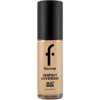 Flormar Fond de teint matifiant Perfect Coverage Mat Touch pour peaux mixtes et grasses couleur 303 Classic Beige 30 ml