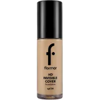 Flormar HD Invisible Cover Foundation fond de teint léger illuminateur SPF 30 teinte 090 Golden Natural 30 ml