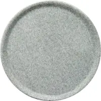 Super Merchant Fabriqué en porcelaine émaillée durable. Convient au micro-ondes. Convient au lave-vaisselle. Ne pas, Assiettes, Gris