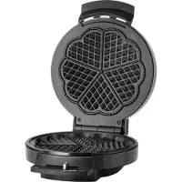 OBH Nordica Deluxe Single -vohvelirauta, Gaufrier, Noir