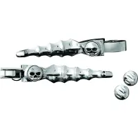 Kuryakyn Zombie Kur1047 Lever Set Argenté