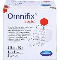 Hartmann Omnifix élastique 2,5cmx10m rouleau, 2 pcs PFL (2x)