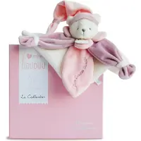Doudou et Compagnie Doudou Ours Rose Collector - - 24cm - Rose - Fille - Bébé