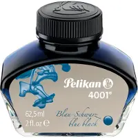 Pelikan 329151 Tinte 4001 im Glas, blau-schwarz, Inhalt: 62,5 ml
