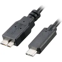 Akasa Câble USB 3.1, type C vers micro B (1 m, USB 3.2 Gen 2)