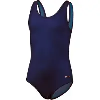 Beco Filles, Maillot de bain, Beermann GmbH Maillot de bain fille standard marine 152, Bleu, (152)