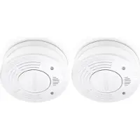 Alecto SD1010 2X - Détecteur de fumée avec pile 10 ans, pack de 2