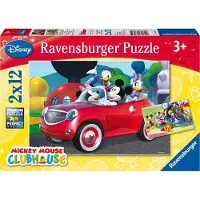 Ravensburger Puzzle Mickey, Minnie et leurs amis 2 x 12 pièces