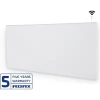 Adax Radiateur électrique avec connexion Wi-FI - Blanc - 1200 W - NEO H 12 KWT