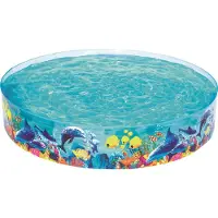 Bestway 55031 Round Inflatable Pool Bleu 244 x 46 cm