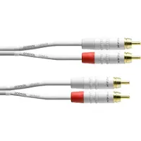 Cordial CFU CC - Câble de connexion RCA asymétrique (6 m, Câbles Cinch)