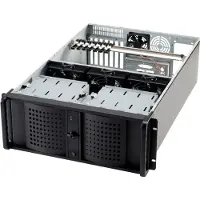 Fantec TCG-4880X07-1 - Montage en rack - 4U - E-ATX - aucune alimentation (ATX12V / EPS12V)