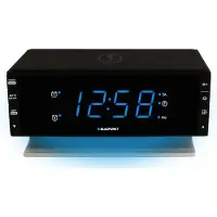 Blaupunkt CR55CHARGE Radio Horloge numérique Noir (RADIOBUDZIK CR55CHARGE)