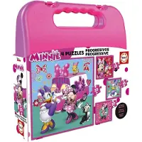 Educa Puzzle 12-16-20-25 pièces Minnie Happy Helpers 17638