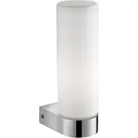Nova Luce Polo - applique murale - 7,5 x 5 x 21,5 cm - IP44 - chrome