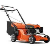Husqvarna Tondeuse à essence autotractée avec bac de ramassage LC247S, 47 cm, carter en composite