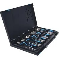 Ks Tools Jeu d'outils de taraudage 150.6150 acier 2052g