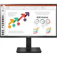 LG 24BP45SP-B écran plat de PC 60,5 cm (23.8") 1920 x 1080 pixels Full HD LED Noir