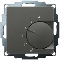 Eberle Controls EBERLE UTE 1031-Anthracite-5, Thermostat, Blanc, Gris