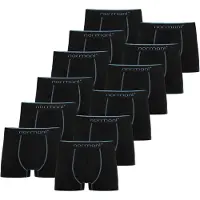 Normani Boxers bleu clair / noir