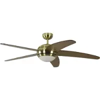 Pepeo Melton, Ventilateur, Or, Blanc, Marron