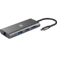 Xtrememac - Station d'accueil - USB-C - HDMI - 1GbE