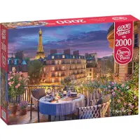 CherryPazzi CHERRY PAZZI Puzzle Paris fü r deux 2000 pièces