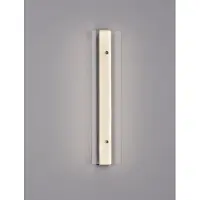 Lyora Applique murale design Pauline Argent avec verre