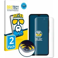 BROTECT Protection d'écran intégrale (Samsung Galaxy A35), Téléphone portable : film de protection, Transparent