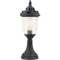Elstead Lighting Lampadaire d'extérieur rétro Grynszpan E27 60 W Elkstone Elstead