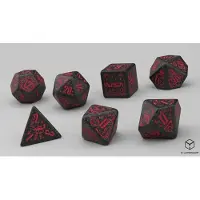 Q-workshop Space Voyager Dice 7 Packs Rouge Enfants