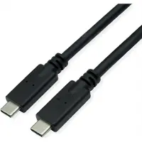 Roline 11.02.9065 Câble USB 3.2 Gen 2 (3.1 Gen 2) 3 m USB C Noir