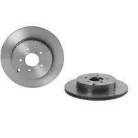 Brembo Disque de frein 09C17811 arrière, ventilé, 1 pièce