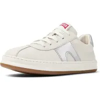 Camper unisex pour enfant. K800552-010 Baskets en cuir Runner Four blanc (33), Plat, Lacets, Casuel, Durable, mode enfantine
